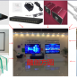 LCD液晶拼接屏還能加觸摸屏實現(xiàn)拼接互動，觸摸拼接屏解決方案廠家